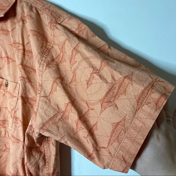 100% Cotton Fishing Shirt 100% Cotton Outdoors Button Up Lightweight Size XL Reg - Picture 4 of 10